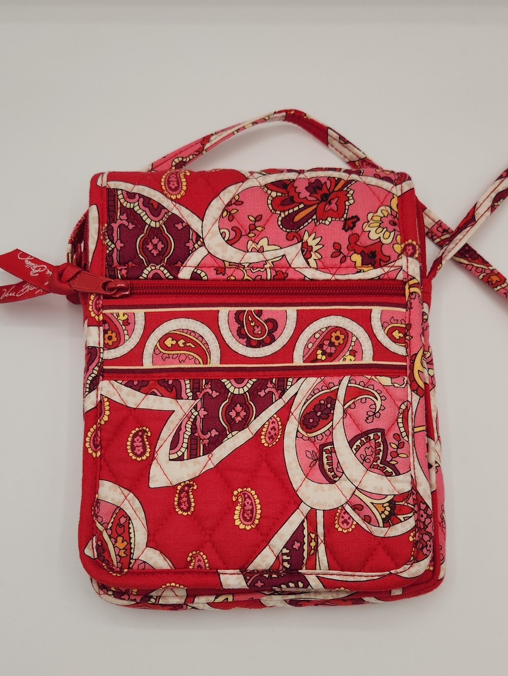 Vera Bradley Rosy Posies Mini Hipster Crossbody Small Purse